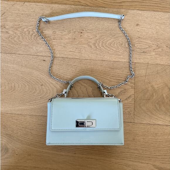 Lambert - Simone Handbag / Crossbody Bag in Minty Green / Blue - Picture 1 of 6